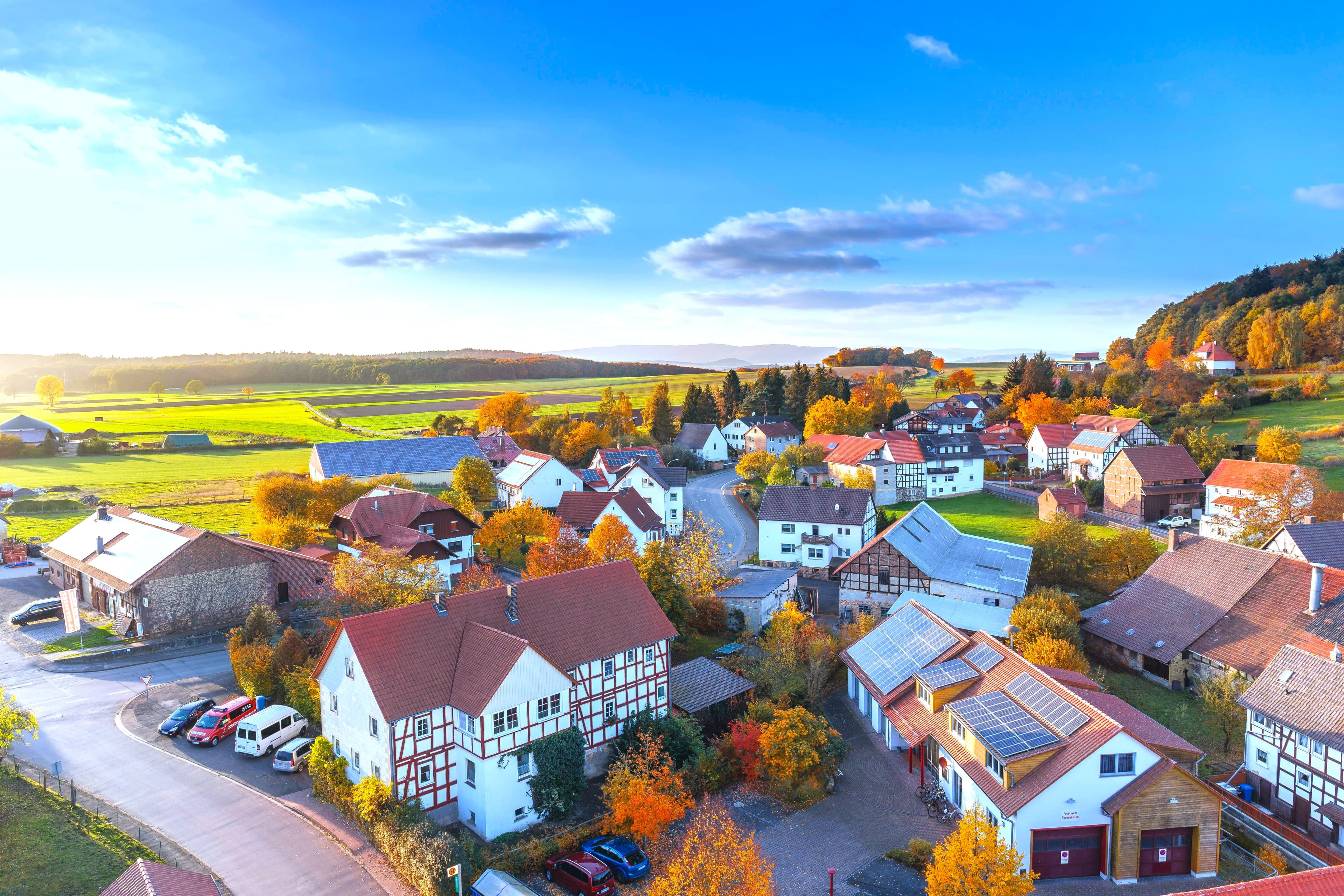 Neighborhood scene one